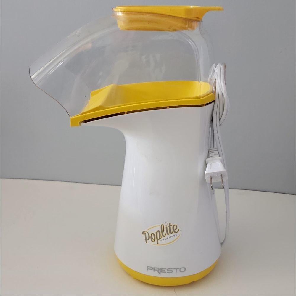 Presto Poplite Popcorn Hot Air Corn Popper Model 0482007 1440 Watts